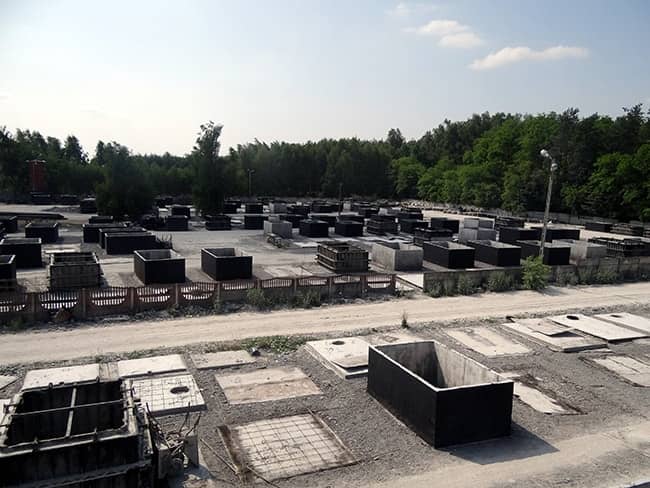 Miesto výroby - betónové septiky Moldava nad Bodvou